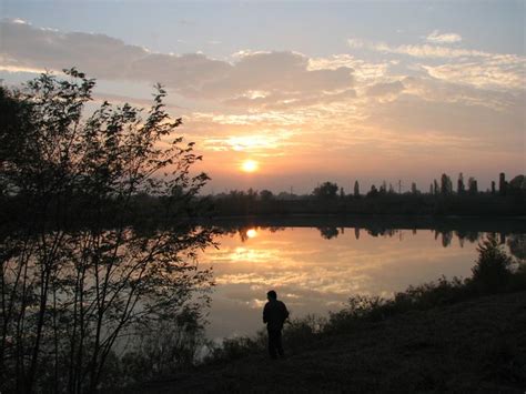 Tramonto Ai Laghetti Di Campogalliano Modena Giuliana Flickr