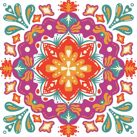 Diwali Rangoli Element 32199595 Vector Art at Vecteezy