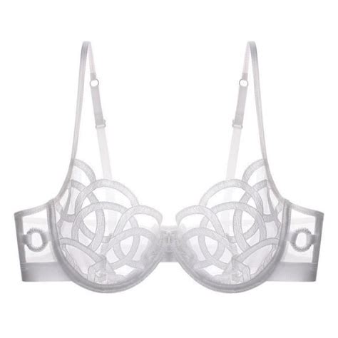 Ensemble lingerie Laçage maille ultrafine Blanc Femme Blanc Cdiscount Prêt à Porter