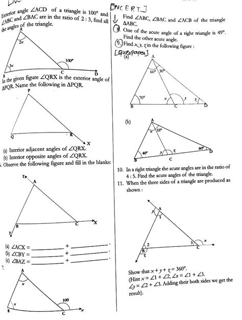 Class Th Maths Triangle And Its Properties