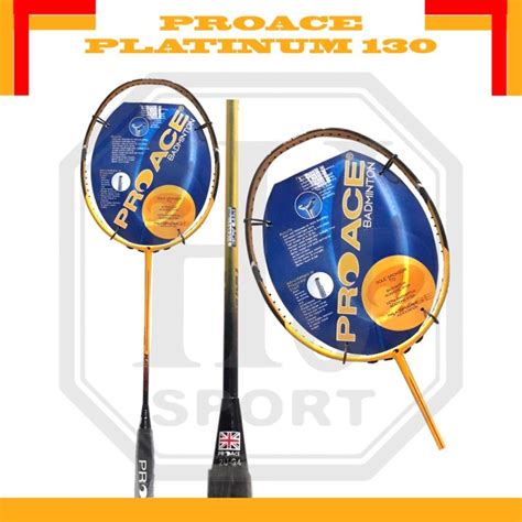 Raket Original Badminton Pro Ace Platinum Bonus Komplit Lazada