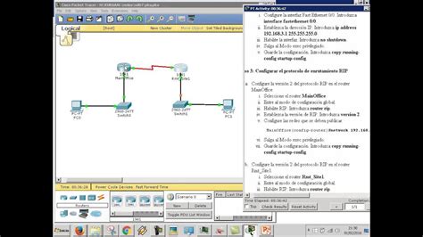 Ud Configuraci N De Router Mediante Cli Cisco Packet Tracer Archivo