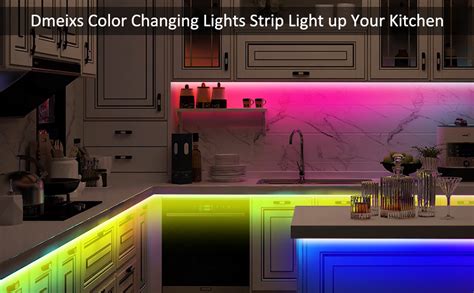 Amazon Dmeixs Battery Operated Led Strip Lights Color Changing