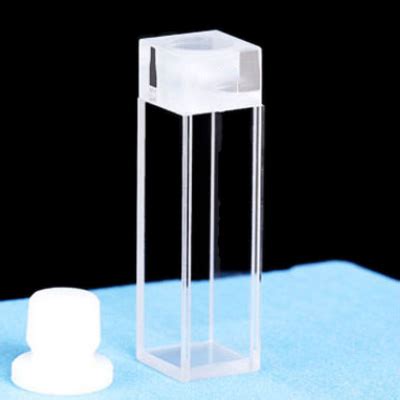 Vfpfa Ml Fluorescence Cuvette With Ptfe Stopper Fused Lightpath