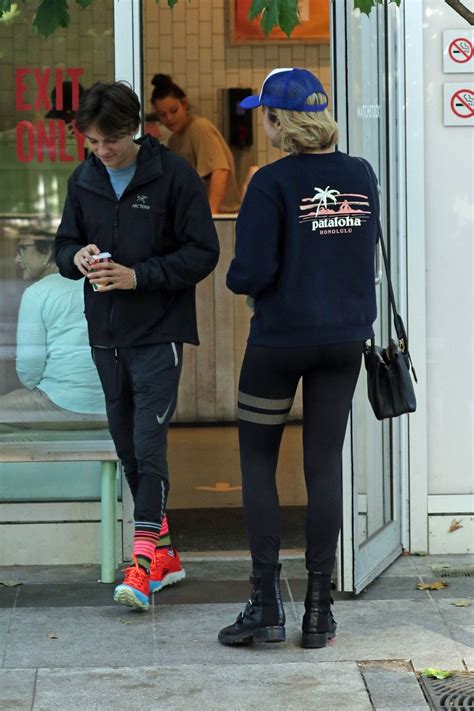 PEYTON LIST and Jacob Bertrand Out for Coffee in Vancouver 10/02/2022