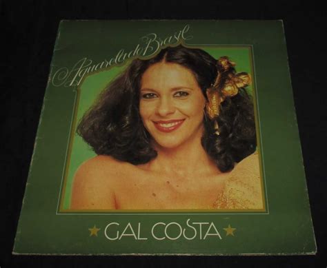 Disco Lp Vinil Gal Costa Aquarela Do Brasil Parque Das Na Es Olx