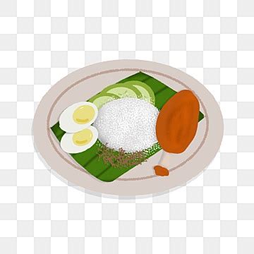 Nasi Uduk Png Image Nasi Uduk Lemak Illustration Indonesia Traditional