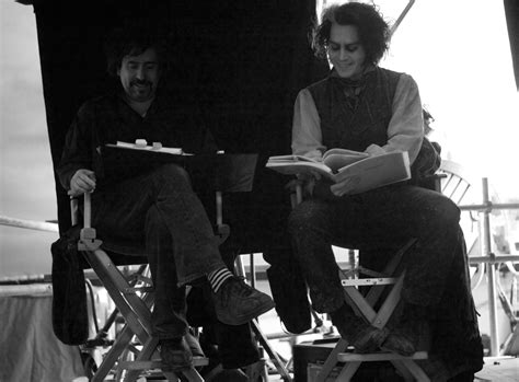 Sweeney Todd Behind The Scenes Tim Burton Photo 4882440 Fanpop