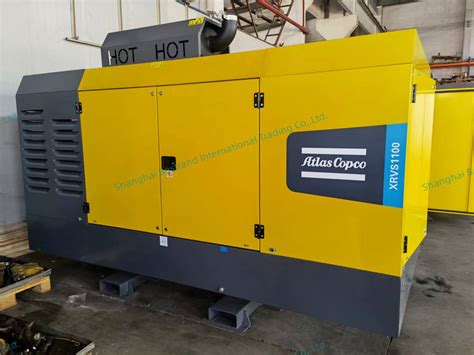 Atlas Copco Large Portable Air Compressor XATS1200 Air Compressor And