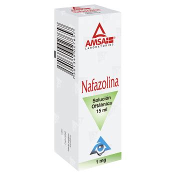 NAFAZOLINA 1 MG C 15 ML GOTAS OFTALMICAS Farmapronto