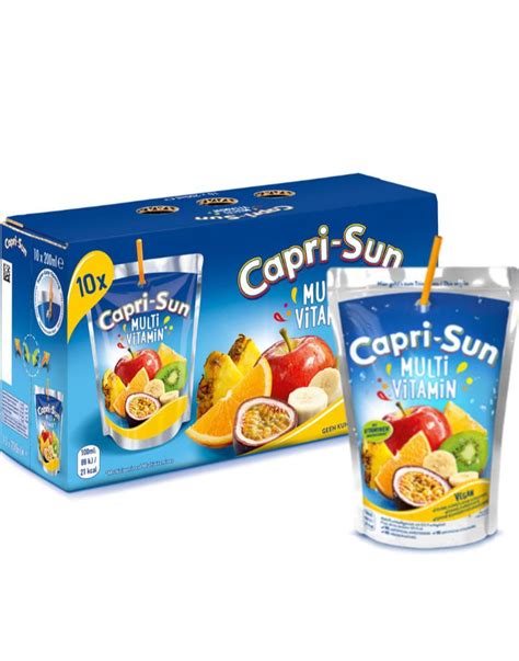 X Ml Capri Sun Multivitamin Capri Sonne Se Alle Vores Slik