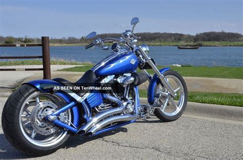 2008 Harley Rocker C Custom Pacific Blue