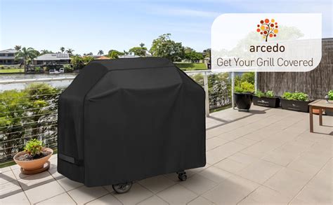 Arcedo Grill Cover 55 Inch Heavy Duty Waterproof Bbq Cover Fade Resistant Gas