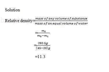 Formula For Density Subhaval