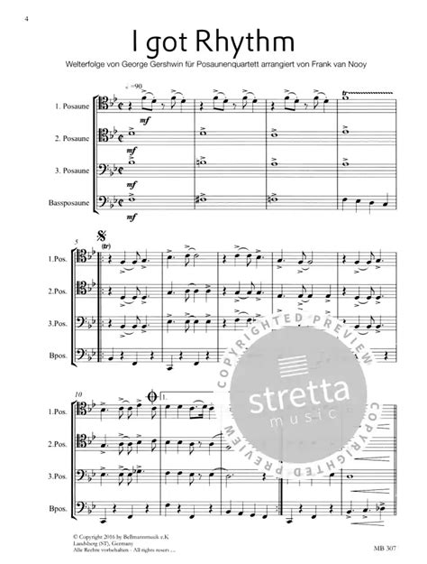 I Got Rhythm Von George Gershwin Im Stretta Noten Shop Kaufen