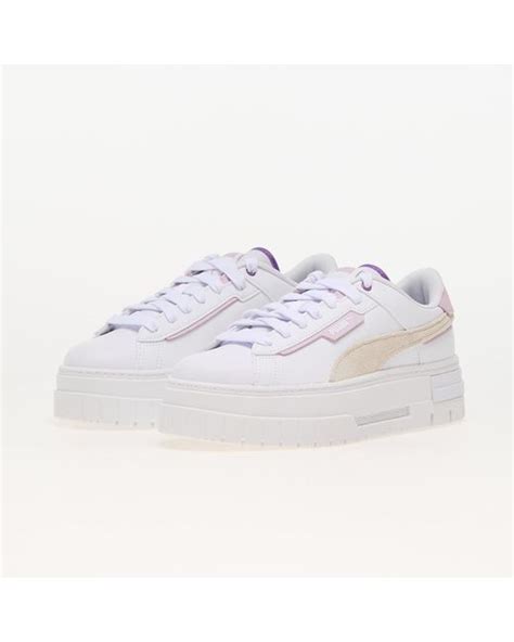 PUMA Sneakers Mayze Crashed Wns Us 8 In White Lyst