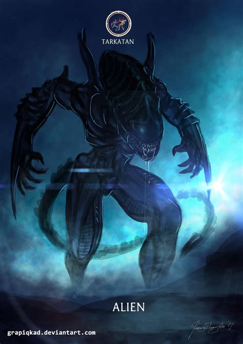 Mortal Kombat X Alien Takartan Variation By Grapiqkad On Deviantart