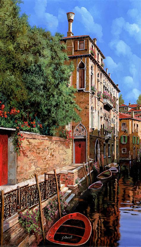 Sole A Venezia Painting By Guido Borelli Pixels