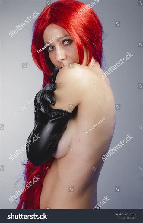 Sensual Nude Woman Long Red Hair Stock Photo 342220013 Shutterstock