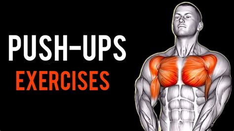 Pushup Ups Exercises Target Chestarms Shoulder Core Hips And Belly Fatloss Youtube