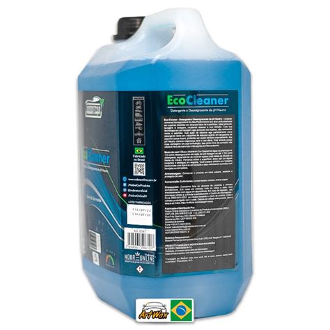 Eco Cleaner Shampoo E Desengraxante Ph Nobre Car L