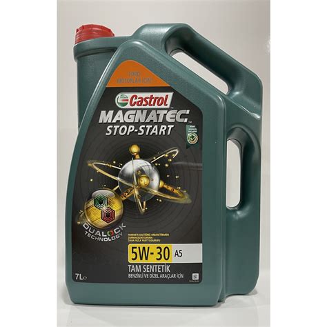 Castrol Magnatec Stop-Start Dualock 5W-30 A5 7 Litre Motor Fiyatı