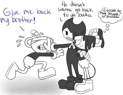 Pin On Cuphead X Bendy