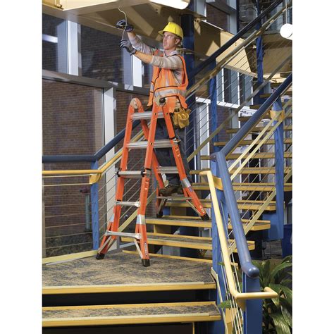 Werner FMT-13 13FT fiberglass multi-Position ladder