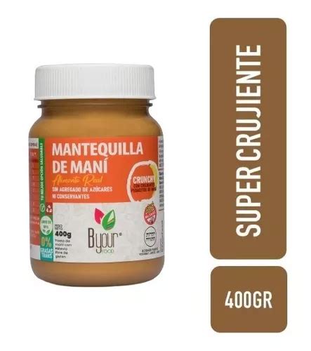 Mantequilla De Mani Super Crunchy Grs Byour Food