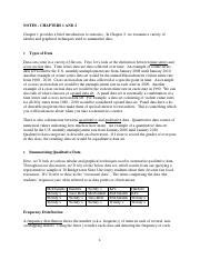 Notes Stats Chapters And Pdf Notes Chapters And Chapter