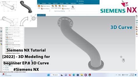 Siemens Nx Tutorial D Modeling For Beginner Ep D Curve