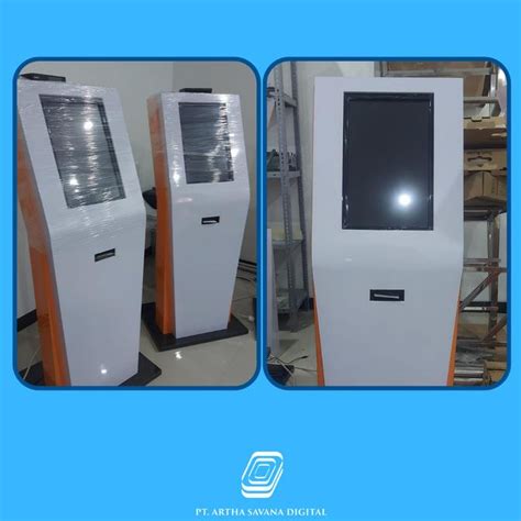 Jual Mesin Kiosk Antrian Core I Touchscreen Siap Pakai Tanpa