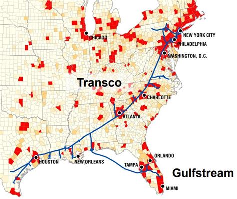 Transco Pipeline Sends Record Volumes Of Natgas To Eastern Seaboard And Gulf Coast Oil And Gas 360