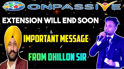 ONPASSIVE Important Message From Gursminder Dhillon Sir By