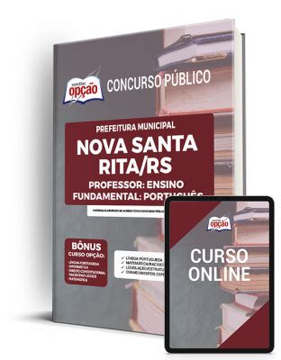 Apostila Prefeitura de Nova Santa Rita Professor de Português 2023