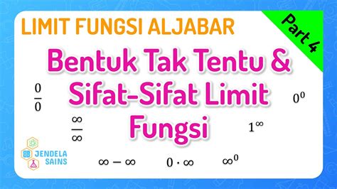 Limit Fungsi Aljabar Matematika Kelas Part Bentuk Tak Tentu