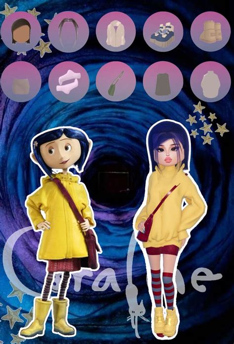 Dti Coraline Cosplay In 2024 Coraline Halloween Costumes Dress To