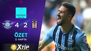 Yukatel Adana Demirspor 4 2 Beşiktaş Highlights Özet Trendyol