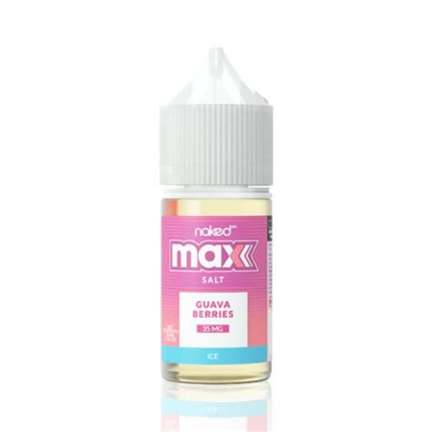 Líquido Naked 100 Salt Guava Berries Ice MAX Vapor Gringo