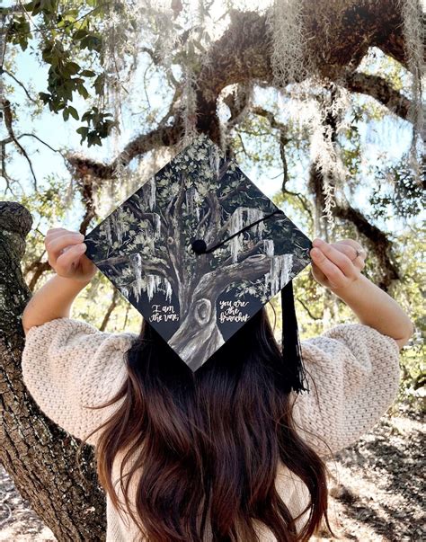 CUSTOM Graduation Cap Topper Hand Painted Grad Cap Topper Etsy