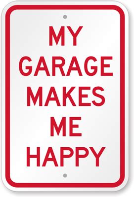 Funny Garage Signs - Man Cave Signs, Humorous Garage Signs