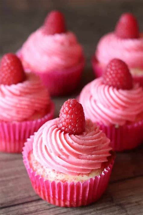 Raspberry Cupcakes Simply Happenings