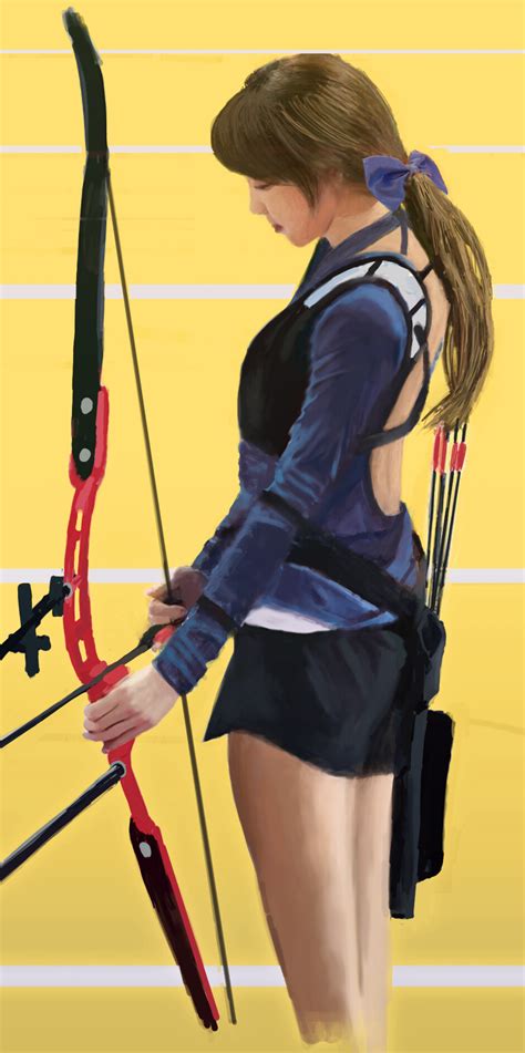 Artstation An Archery Girl