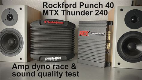 Rockford Fosgate Punch Vs Mtx Thunder Dyno Sound Quality