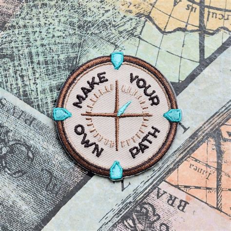 Quote On Compass Etsy