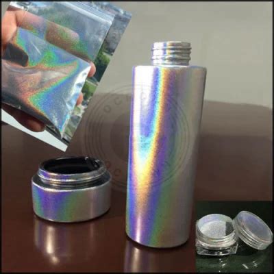 Free Sample Rainbow Effect Holographic Powder Pearlescent Pigment For