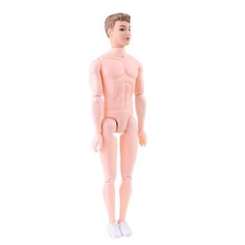 Cm Movevel Articulado Nude Bonecas Nuas Boneca Corpo Branco Sapato Branco Para Ken Boy