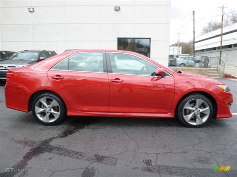 2012 Barcelona Red Metallic Toyota Camry Se 112184987 Photo 2
