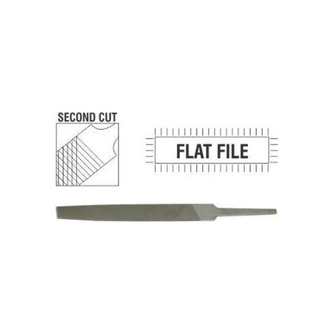 File Afile Flat 2nd Cut 200mm Aft5017