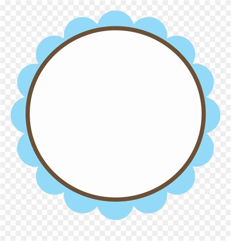Download Circulo Con Bordes Ondulados Png Clipart 5428328